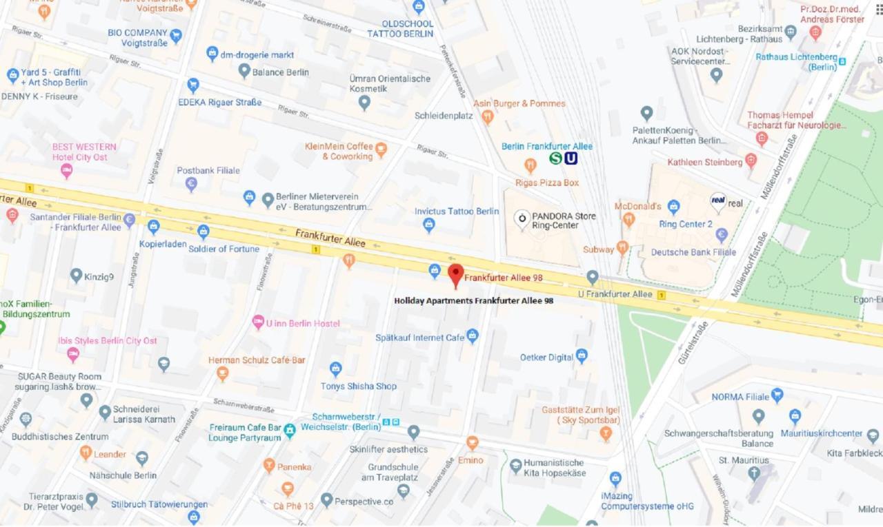 Holiday Frankfurter Allee 98 Apartamento *